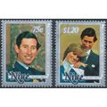 Royal Wedding: 75c & $1.20 - Niue 1981 - NM H -...