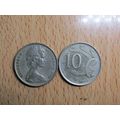 Australia 1966 10 Cents Coin