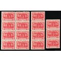Q3, MNH 3¢ Parcel Post - 15 Stamps SCV $360 - S...