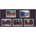 JERSEY 1981 GASLIGHT SG 279 / 283 SET 5 VALS U/...