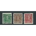 Canada stamps sg352 sg 352 coils coil set used