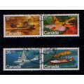 CANADA 1979 CANADIAN AIRCRAFT SG966 / 969 SET 4...