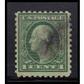 Used 543 1c George Washington Barely Clears K3471
