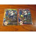 2019 Panini Prizm, 2-Cards, Cracked Ice, Red/Go...
