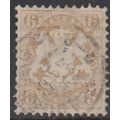 Mi: 24y used 1870 Bavaria Cat € 45