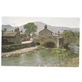 THE BRIDGE, BEDDGELERT, GWYNEDD ..used postcard #