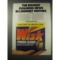 1991 Wisk Power Scoop Detergent Ad - The bigges...