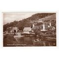Village Duck Pond Lulworth Postcard RP Dorset