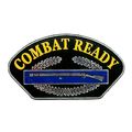 Combat Ready Ribbon Fridge Magnet