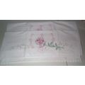 Crochet and Embroidered Pillowcases - - Heart &...