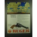 1994 Ruger Vaquero Revolver Advertisement - Cloud World by Maynard Dixon