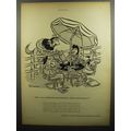 1952 Kimberly-Clark Coated Papers Ad- cartoon by Tom Henderson