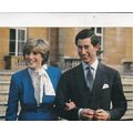 Prince of Wales and Lady Diana Spencer Postcard...