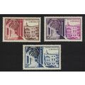 Monaco Postal Museum 3v 1952 MNH SG#460-462