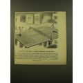 1961 Bigelow Carpet Advertisement - Lawn Tennis...