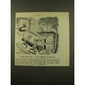 1961 Bigelow Carpet Advertisement - art by Sid ...