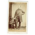 Victorian cdv photo man standing hand on hip Tr...