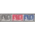 Cyprus 1937 Coronation Set SG148-150 Mounted Mint