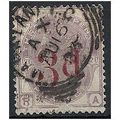 1883 SG159 3d on 3d Lilac Good/Fine (slight rub...