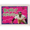 1992 Topps Kids Rickey Henderson baseball card ...