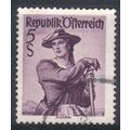 Austria 1948 - SG1142 - 5s purple - "Zillertal"...