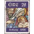 EIRE, CHRISTMAS, Holy Family, navy 1996, 28, #3