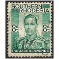 Southern Rhodesia 1937 SG45 8d Emerald Very Fin...
