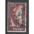 ISRAEL 1955 JEWISH NEW YEAR 250pr MUSICIANS PLA...