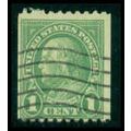 Used 597 1c Benjamin Franklin Average M09806