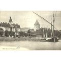 Switzerland OUCHY View Postcard (Charnaux 6313)