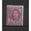 Australia.SG205 2d King George VI (Bright Purpl...