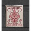 Australia.SG290 4d Arms of Melbourne.Mounted Mi...