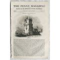 1837 The Penny Magazine No. 338 London, Belem, ...