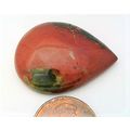 Bloodstone Jasper Freeform Gemstone Cabochon 59