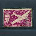 Air Mail: 100f - Madagascar 1943 - F H - MiNr 370