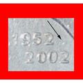 Ⰶ GOLDEN JUBILEE 1952: CANADA ★ 25 CENTS 2002 U...