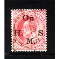 INDIA 1902 SG O57 1a CARMINE OPT ON HMS FINE US...