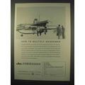 1963 Aero Commander Jet Commander Plane Ad