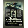 1977 Mercruiser 470 Stern Drive Ad - The Leader
