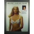 1983 Olga #263 Secret Hug Bra Ad