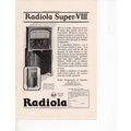 Radioal Super VIII Home Radio vintage magazine ...