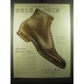 1921 Selz Six Shoe Advertisement