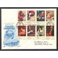 FDC Art Craft 1530-1537 10c Postal Union (Cache...