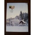 Aland Islands 2017 Christmas FDI Maxi Card stam...