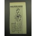 1957 Saks Fifth Avenue Terry Robe Advertisement - Gilded Terry