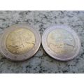 Lithuania - 2 differently dated - 2 euro coins ...