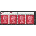 machin definitive sg733 strip 4 sg 733 mnh