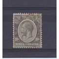 KenyaUganda.SG80 10c Black.Fine Used.Aug16