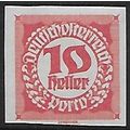 Po Mi 94: 10 h. red Postage Due Stamp: Numeral.