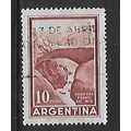 ARGENTINA REP 1959 10p RED INCA BRIDGE MENDOZA ...